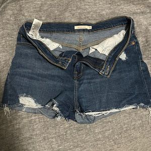 Levi’s high rise shorts